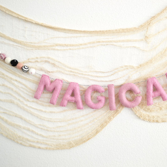 Halloween Felt Ball Garland - Felt Ball Garland, Halloween Garland, Halloween Decor, Felt Garland Halloween, Star Garland, Felt Star Garland