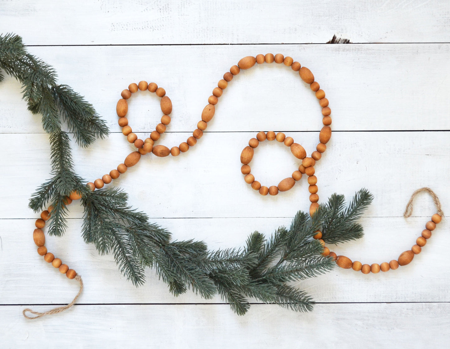Wood Bead Garland
