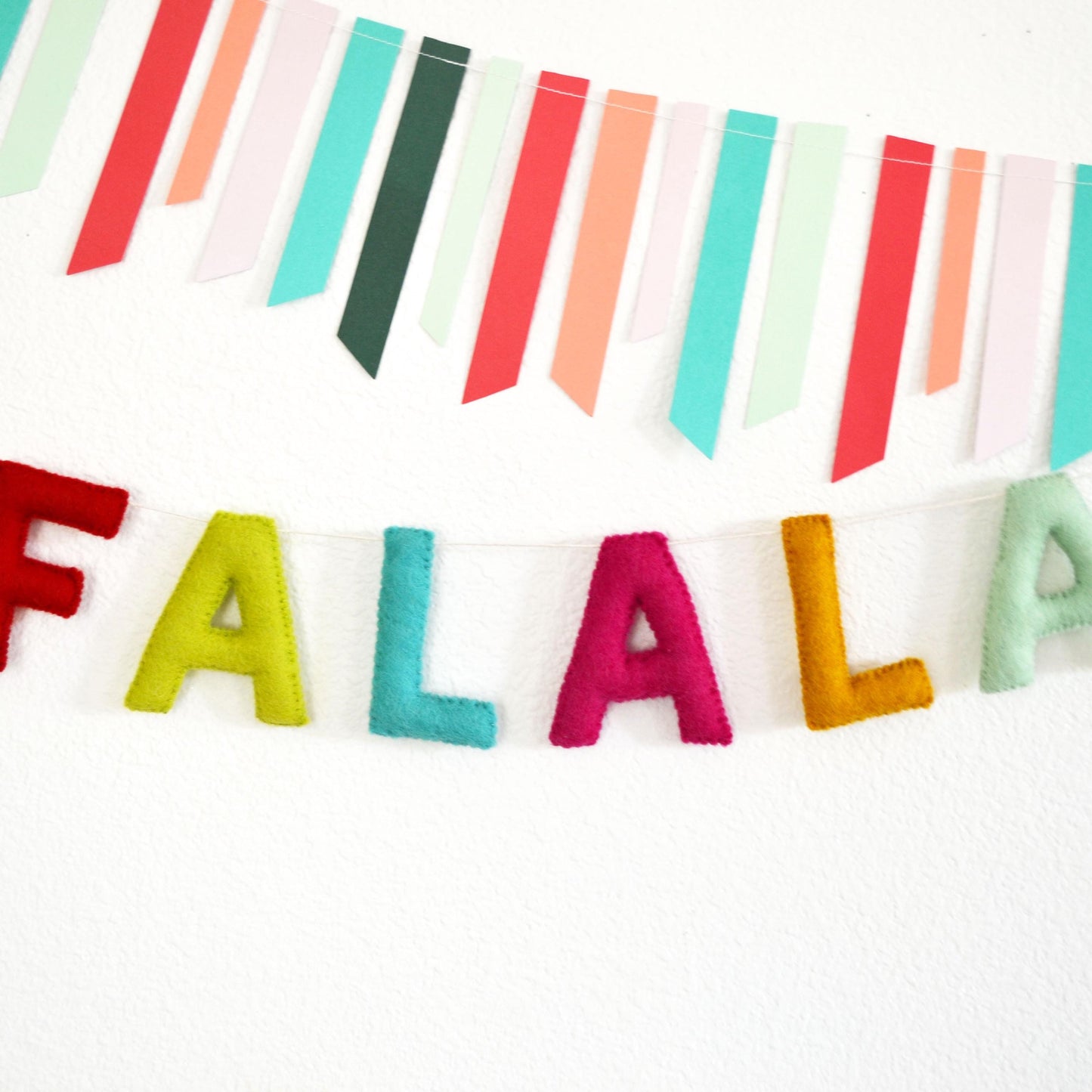 Christmas Felt Garland | Christmas Garland | Garland | Christmas Decor| Christmas Decoration| Holiday Decor | FALALA Garland | Felt Garland