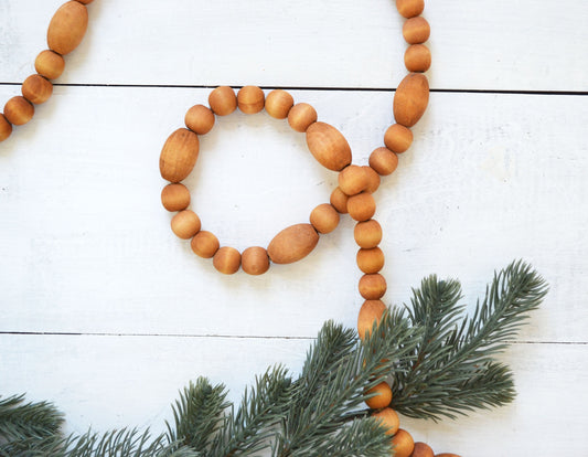 Wood Bead Garland
