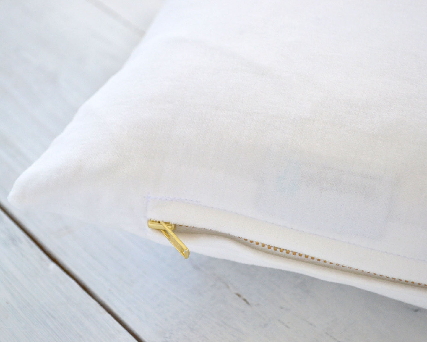 Velvet Pillow Cover - Creamy White Velvet Pillow, Throw Pillow, Pillows, 20" x 20" Pillow, Velvet Pillow, White Pillow, Pillow, Nursery