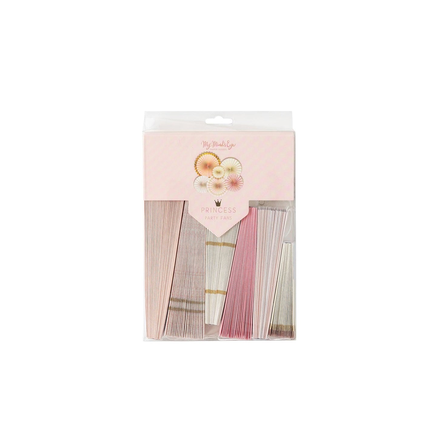 Pink Paper Party Pinwheel Fans