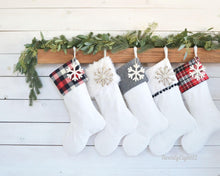 Personalized Christmas Stocking, Christmas Stocking, Stockings, Stocking, Dog Christmas Stocking, Personalized Stocking, Red Plaid Stocking