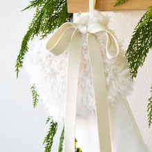 Fur Christmas Stocking- Christmas Stocking, Stocking, Dog Stocking, Kids Stocking, Children's Stocking, Ivory Faux Fur Stocking, Stockings