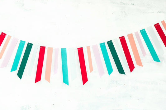Birthday Banner | Paper Banner | Happy Birthday Banner | Holiday Paper Banner | Birthday Party Decor | Kids Birthday Party Decor | Be Merry