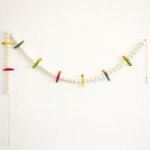 Happy Birthday Banner | Birthday Candle Garland | Birthday Party Decoration | Birthday Candles | Birthday Decor | Felt Birthday Garland