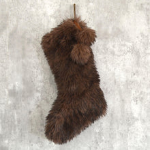 Faux Fur Personalized Christmas Stockings | Christmas Stockings | Cozy Stockings | Woodland Rustic Christmas Decor | Stocking For Cabin