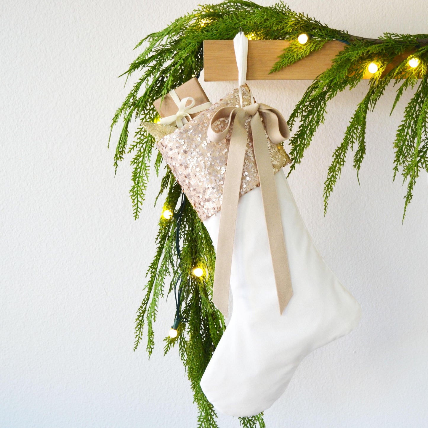 Personalized Christmas Stocking for Family | Velvet Stockings | Knit Christmas Stockings | Fur Christmas Stockings  (name tag NOT included)