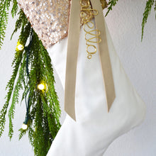 Velvet Christmas Stocking – Luxury Holiday Stocking with Sequins & Embellishment