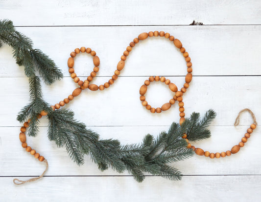 Wood Bead Garland