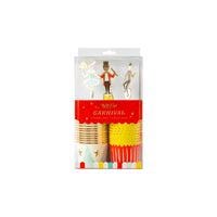 Colorful Birthday Pinwheel Paper Fans