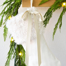 Fur Christmas Stocking- Christmas Stocking, Stocking, Dog Stocking, Kids Stocking, Children's Stocking, Ivory Faux Fur Stocking, Stockings