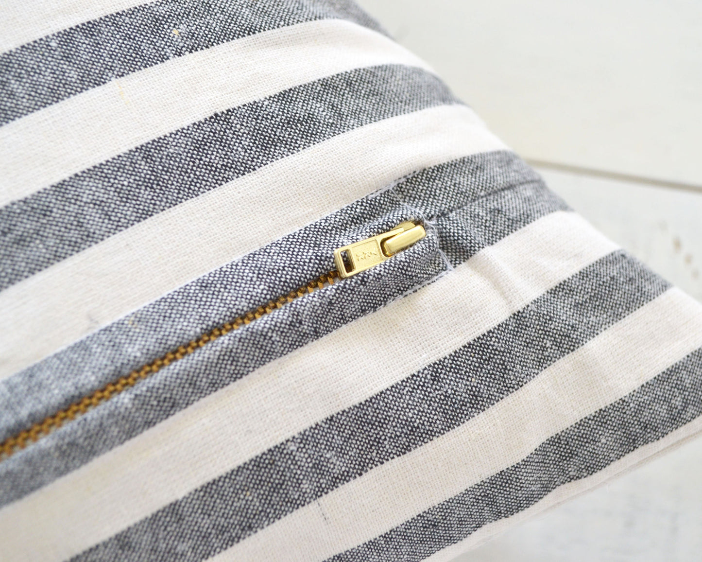 Striped Pillow Cover - Black and White Pillow, Stripe Pillow, Farmhouse Pillow, Accent  Pillow, Throw Pillow, Black and White Boho  Pillow