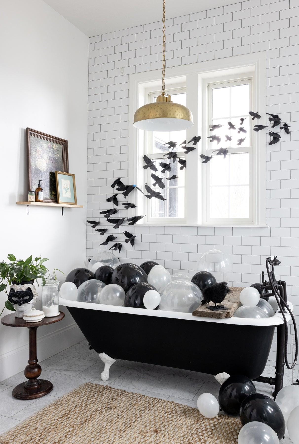 Glitter Raven Wall Decor