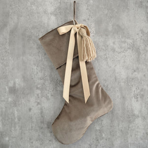 Velvet Christmas Stockings | Cozy Plush Moody Stockings