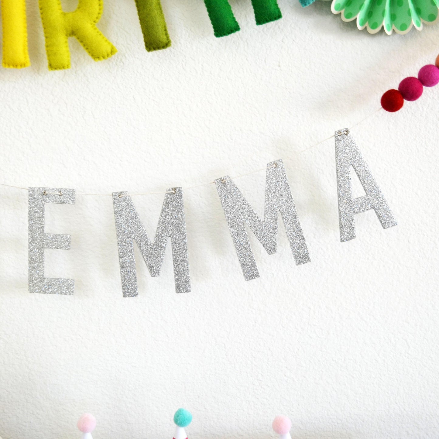 Happy Birthday Banner | Reusable Birthday Banner | Felt Garland | Birthday Decoration | Happy Birthday Banner Personalized | Party Decor