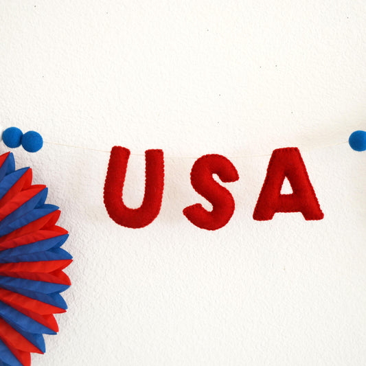 4th of July  - USA Red