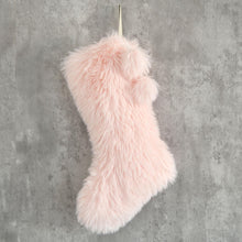 Faux Fur Personalized Christmas Stockings | Christmas Stockings | Cozy Stockings | Woodland Rustic Christmas Decor | Stocking For Cabin