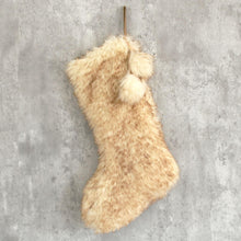 Faux Fur Personalized Christmas Stockings | Christmas Stockings | Cozy Stockings | Woodland Rustic Christmas Decor | Stocking For Cabin