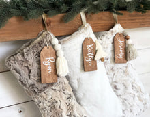 CHRISTMAS STOCKINGS - Faux Fur Collection of 3