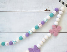 Felt Ball Garland - Butterfly
