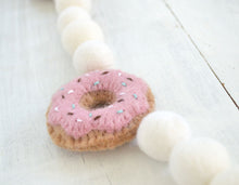 Felt Ball Garland - Donuts