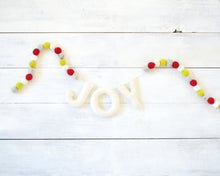 JOY Felt Holiday Garland