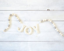JOY Felt Holiday Garland