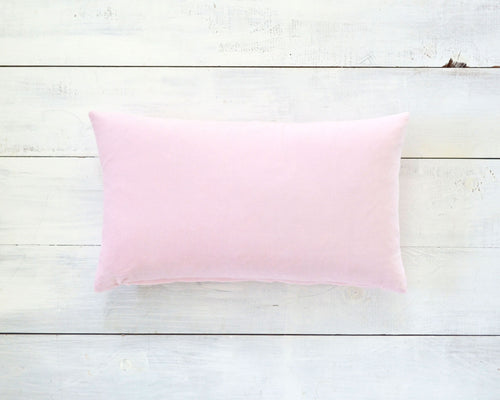 Pink Velvet Pillow Cover