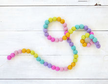 Felt Ball Garland - Rainbow
