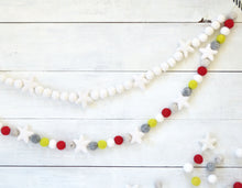 Felt Ball Garland - Stars