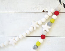 Felt Ball Garland - Stars